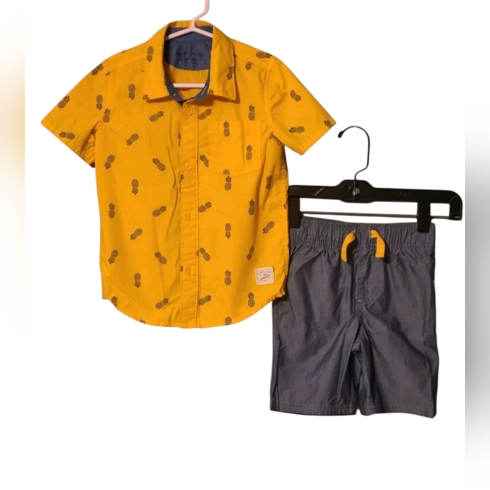 Weatherproof Vintage boys size 5 shirt/shorts set NWOT